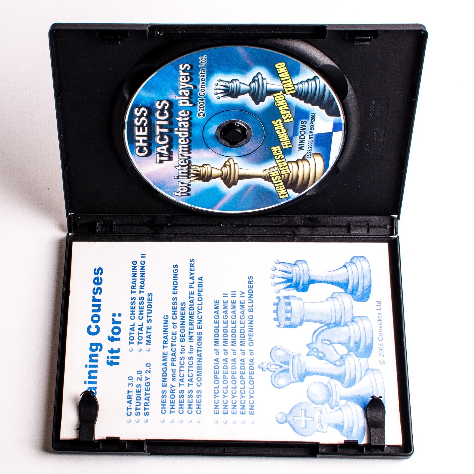Chess Tactics for intermediate players 2004 Convekta Ltd