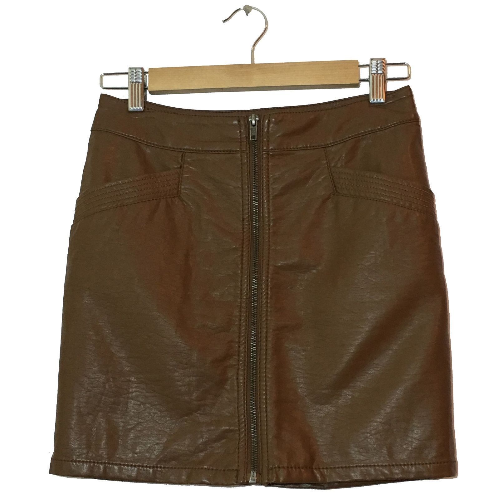 Women's Faux Leather Skirts