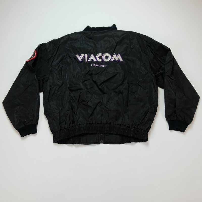Rare VTG MTV Music Television Viacom Chicago Windbreaker Rare VTG MTV Music Television Viacom Chicago Windbreaker