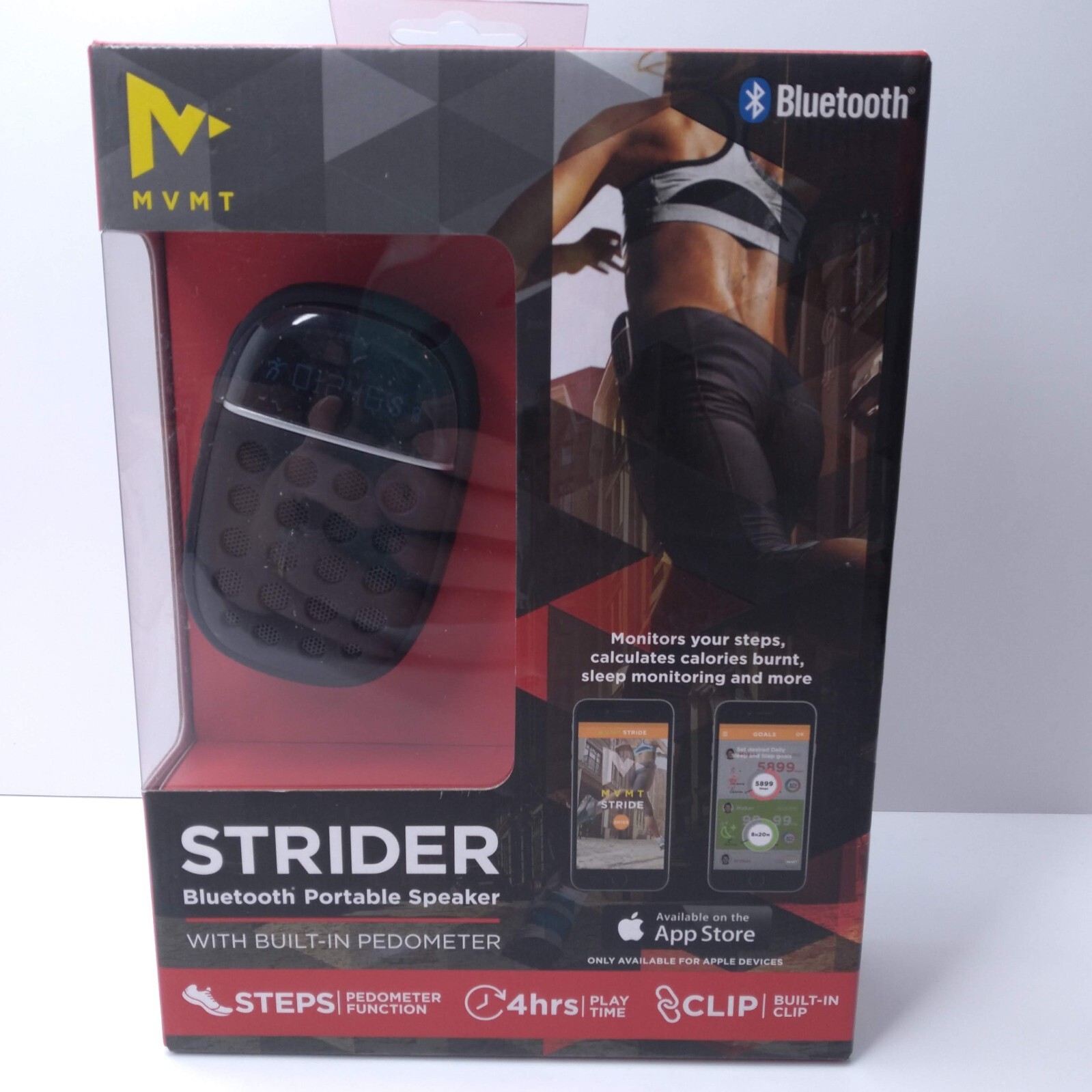 With Pedometer App (black)