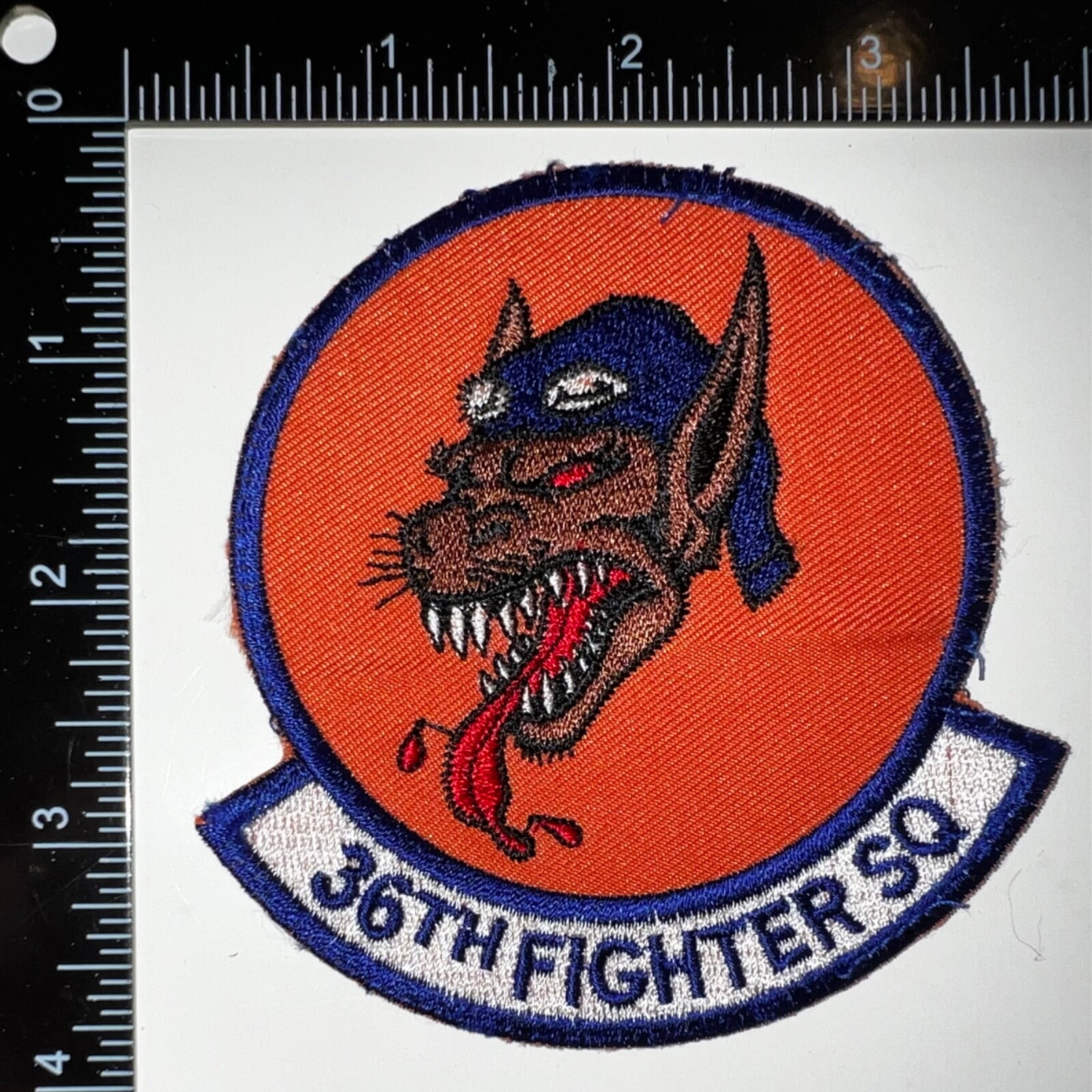 USAF 36th Fighter Squadron Flying Fiends Patch | eBay USAF 36th Fighter Squadron Flying Fiends Patch | eBay