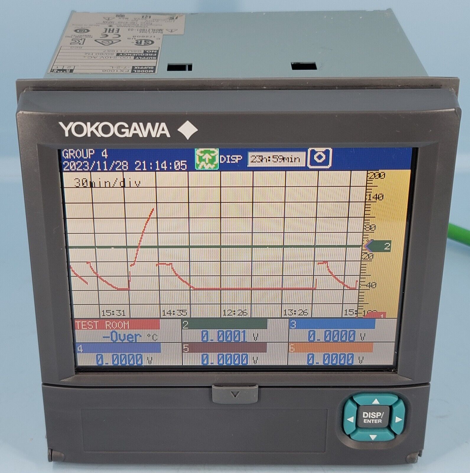 YOKOGAWA FX1006-7-2-L RECORDER | eBay YOKOGAWA FX1006-7-2-L RECORDER | eBay