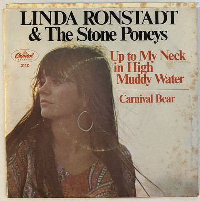 Linda Ronstadt & The Stone Poneys Carnival Bear Rare Capitol w, Picture Slv 45