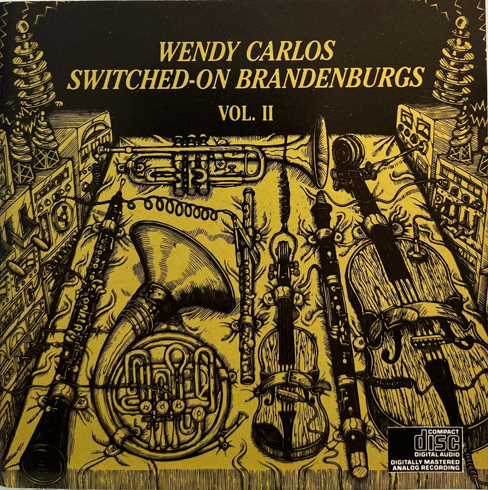 邦楽 Wendy Carlos / Switched-On Brandenburgs Wendy Carlos: Switched-On Brandenburgs, Vol. II (CD 1987 CBS