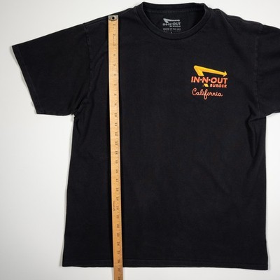 In-N-Out Burger T Shirt Mens Large Black California Classic Cars Graphic Tee USA — image 7