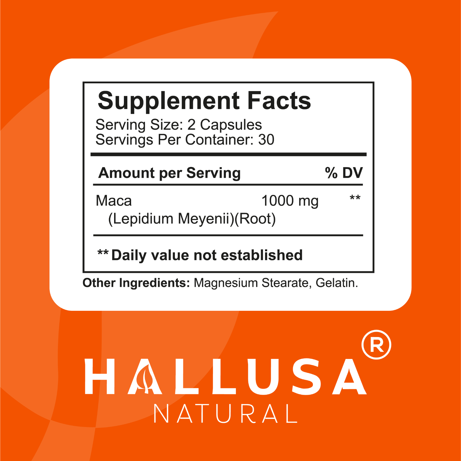 Maca Root for Men and Women - Superfood - Energyzer -  Hormone Balance -  60 cap