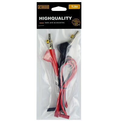 ZIBOO TL26A 40in 5-Way Test Lead Set DMM Plug to Telecom Alligator Piercering Kd