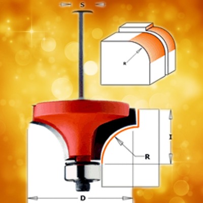 Woodtek 3//8/" X 14 Degree Dovetail Router Bit 1//4/" Shank