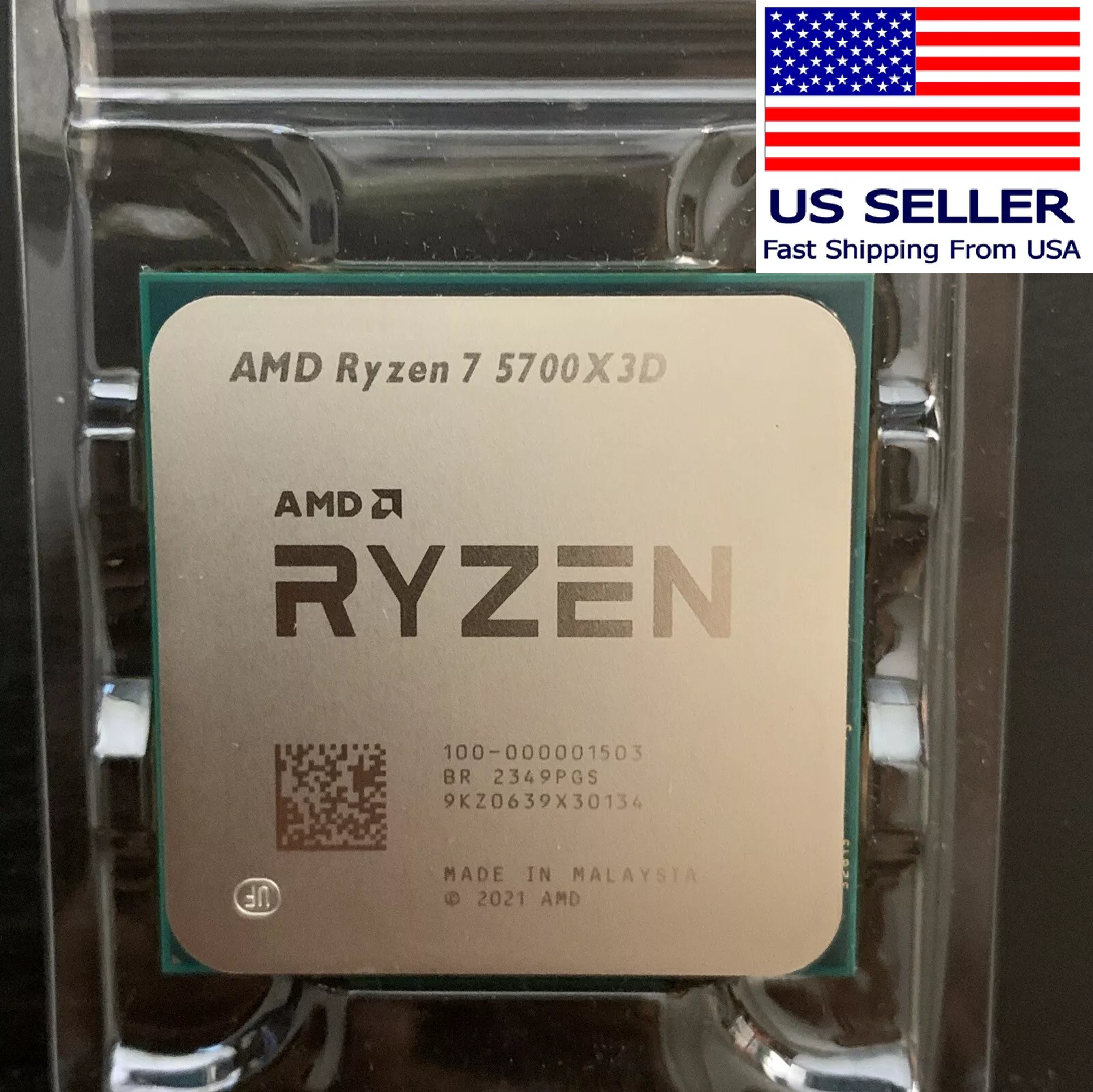 New) AMD Ryzen 7 5700X3D 8-Core 16-Thread 4.1GHz Socket AM4 New) AMD Ryzen 7 5700X3D 8-Core 16-Thread 4.1GHz Socket AM4