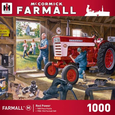Masterpieces Red Power 1000 Pieces Jigsaw Puzzle