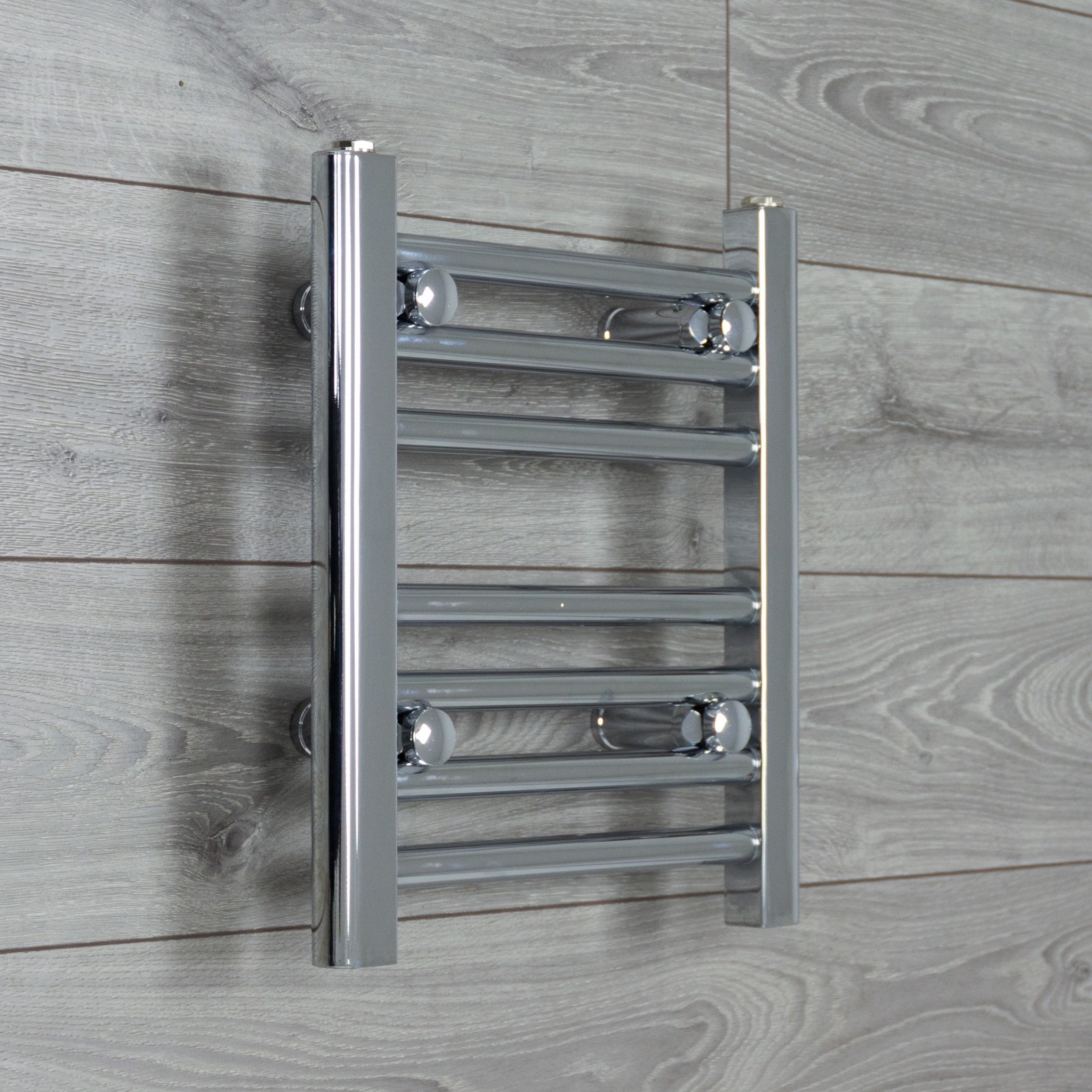 400 mm Wide Chrome Ladder Heated Towel Rail Radiator Designer Bathroom
