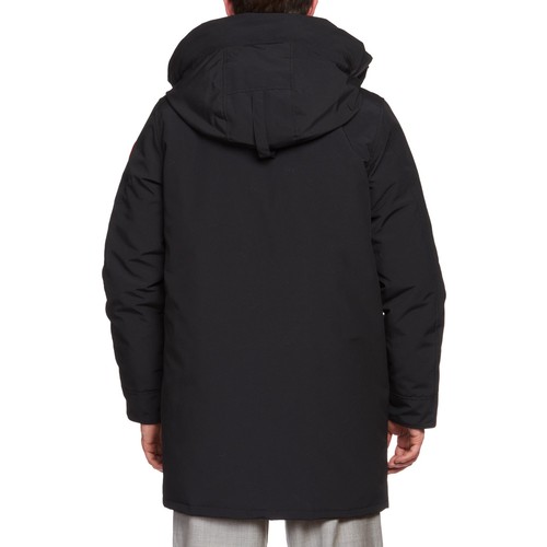 Pre-owned Canada Goose Langford Parka 2052m 61 Black Down Jacket Coat