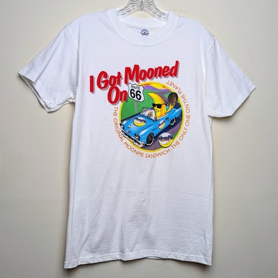 Vintage Moon Pie I Got Mooned On Route 66 Y2K DS Shirt Size Small