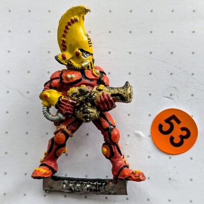 Eldar Fire Dragon #2 Rogue Trader 1990 oop damaged metal