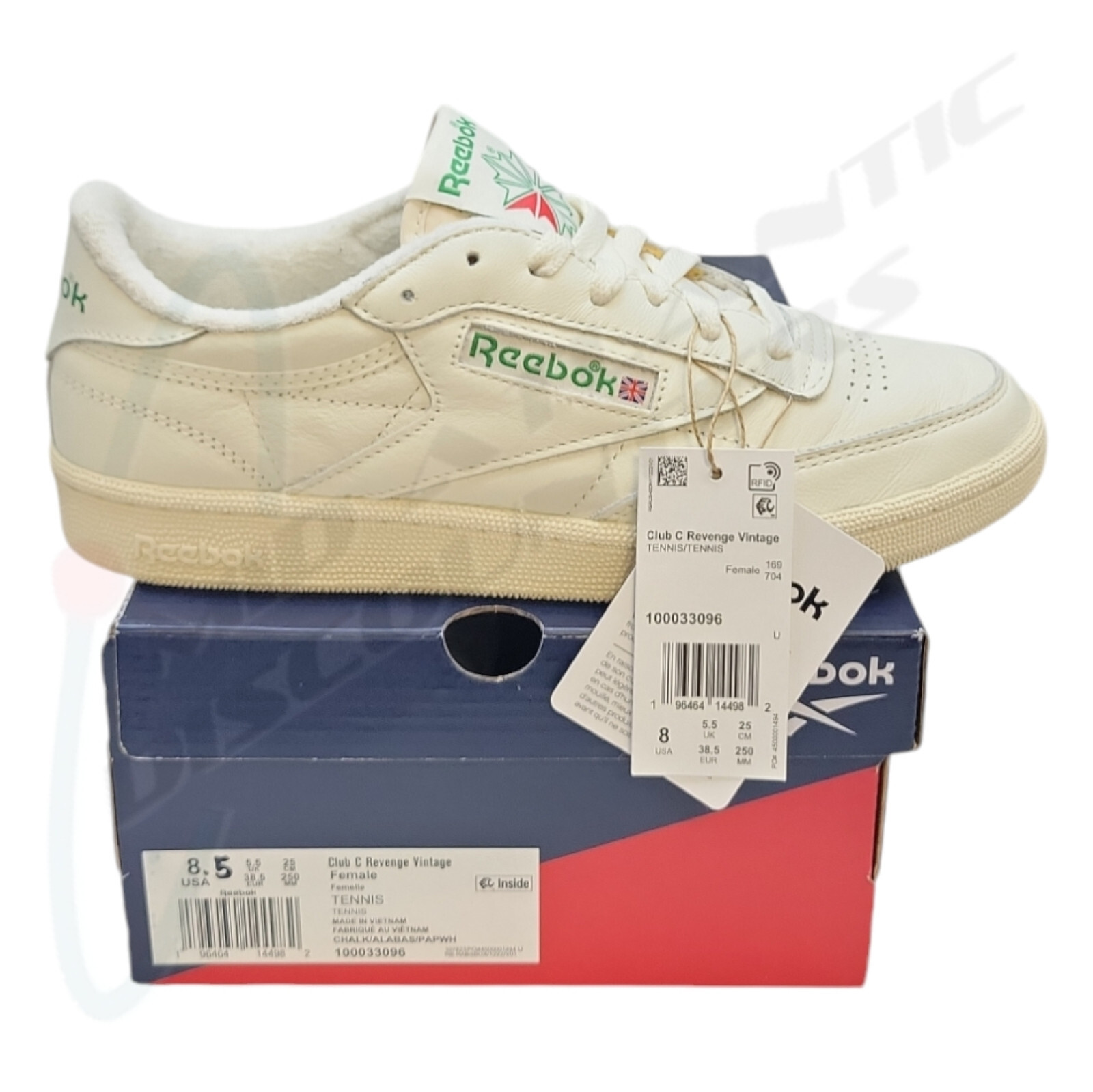 スニーカー Reebok Club C Revenge Vintage White Green REEBOK Club C Revenge Vintage Mens Shoes - WHT/GREEN | Tillys