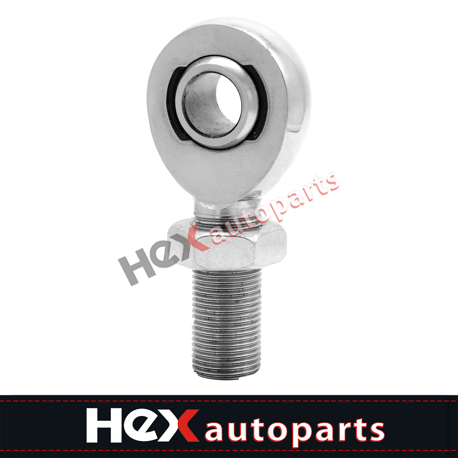 XML-12 3/4"-16 Thread x 3/4" Bore LH Chromoly Heim Joint Rod Ends w/ Jam Nut 