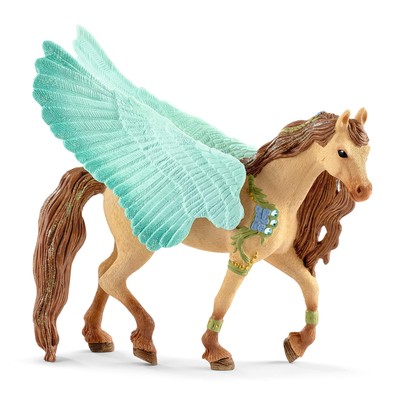 bayala, Unicorn Toy Figures for Girls and Boys, Decorated Pegasus Unicorn Sta...