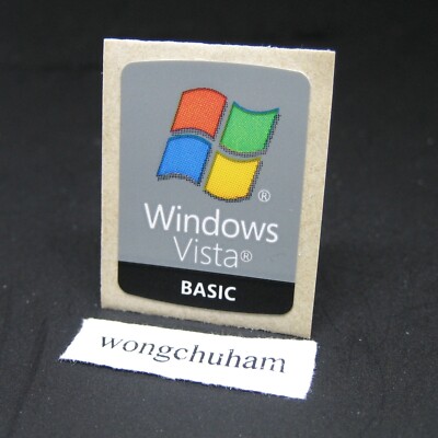 PC Notebook Sticker - Operation System Sticker xp vista win 7 8 10 #202207212133