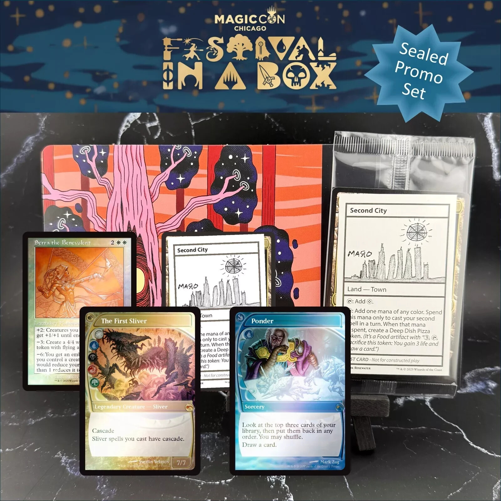 Festival in a Box: Chicago 2025 特典プロモ 2025 Festival in a Box Chicago Promo Pack 1st Sliver Ponder