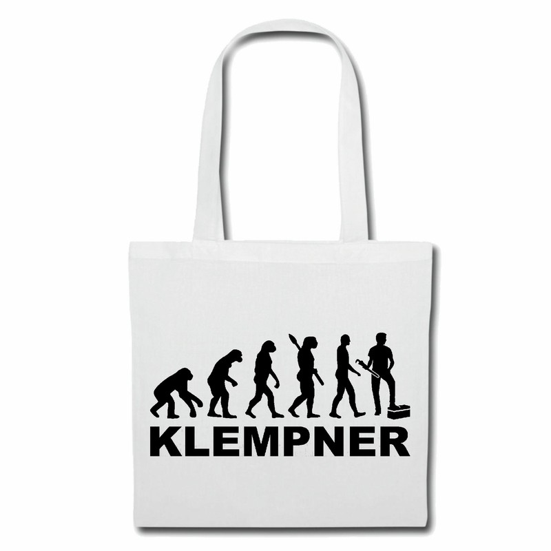 Tasche Beutel Baumwolltasche Klempner Gasinstallateur Wasserinstallateur Wasserr