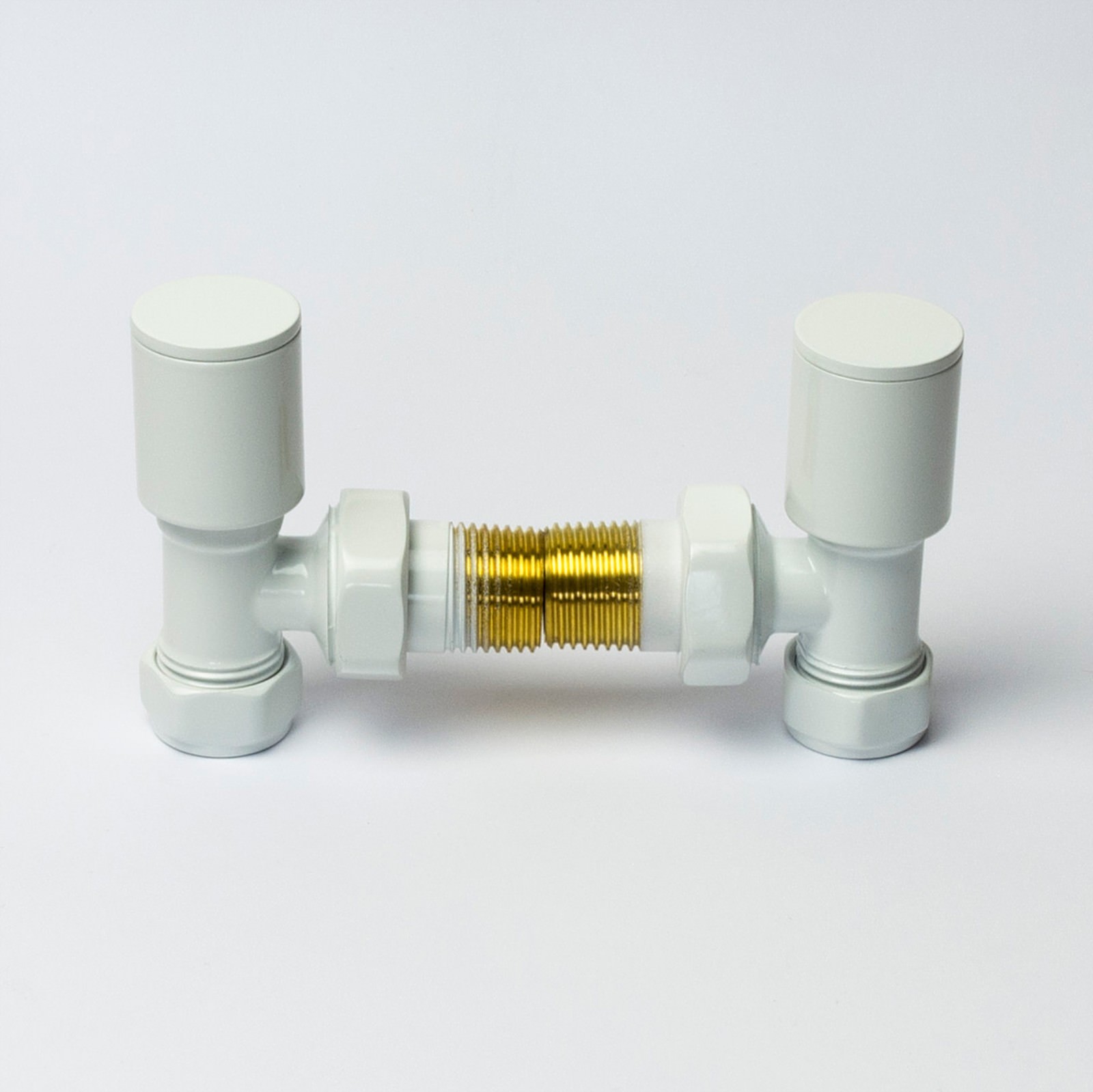White MEG Thermostatic Element Dual Fuel Kit for Heated Towel Rail