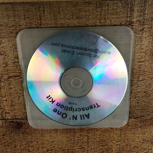 Express Scribe 4.02 Transcription Software Program Martel Electronics CD Only