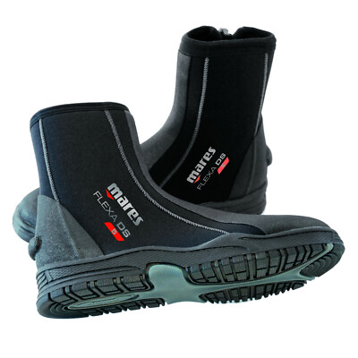 Mares Flexa 5mm Boot Scuba Diving Snorkeling Booties Wetsuit Boots 412637