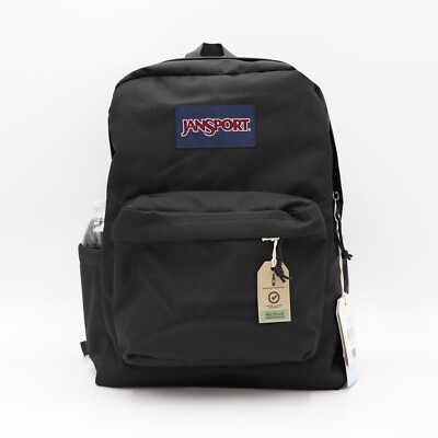 JANSPORT SuperBreak Backpack School Bag with Water Bottle Pocket
