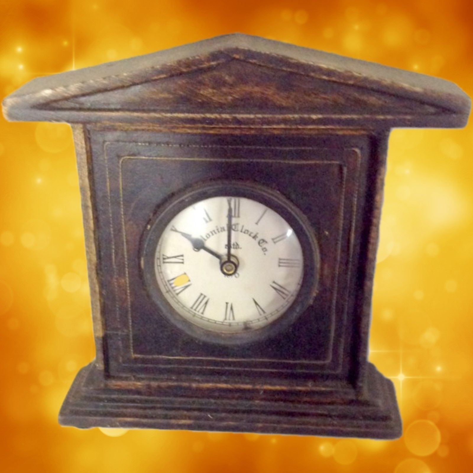 Tisch- & Kaminuhren aus Holz