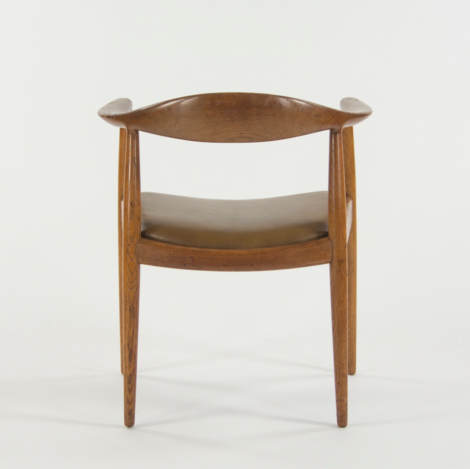 1960s Set Mit 6 Hans Wegner der Stuhl Rund Armlehnstühle ...