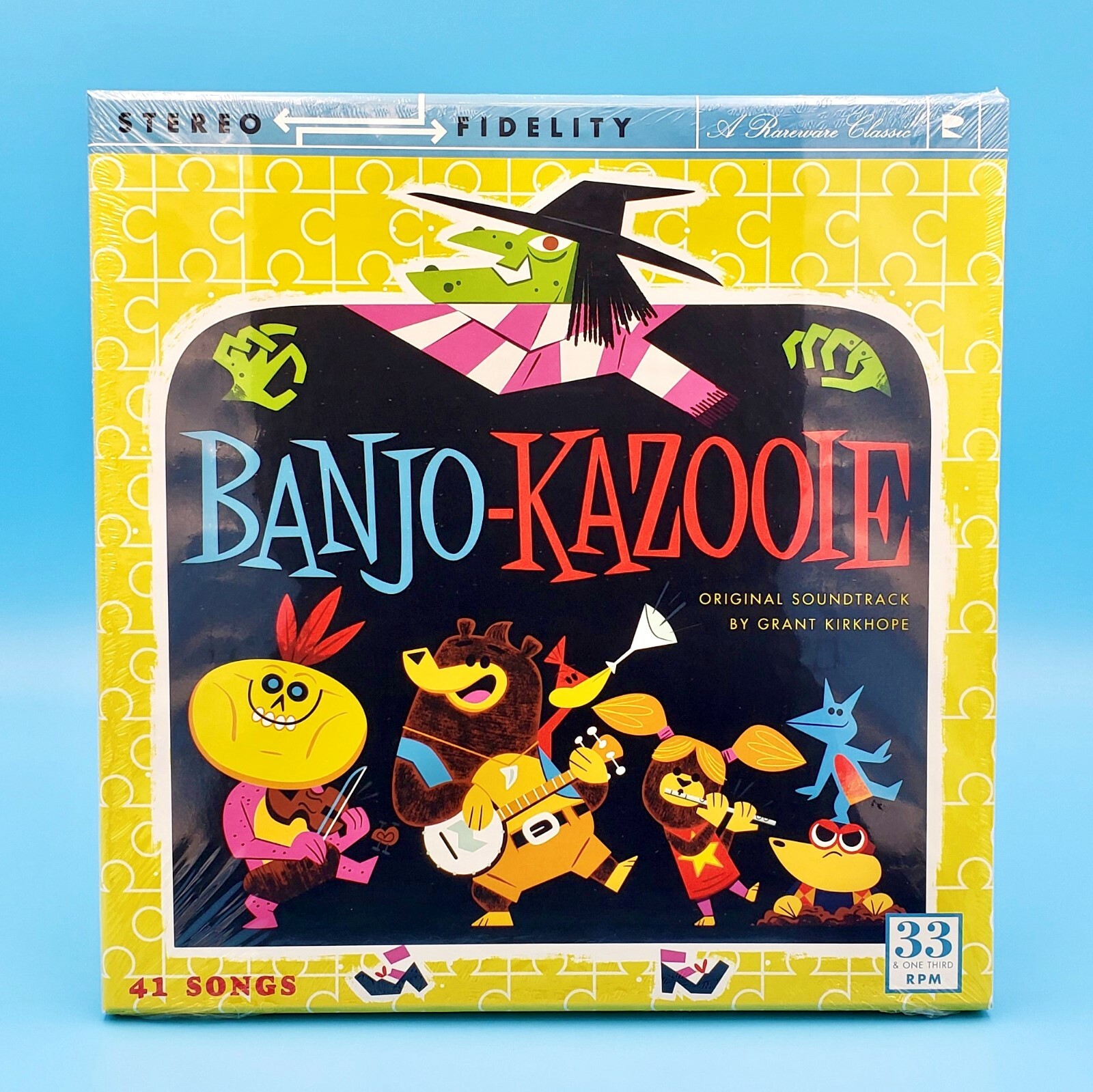 BANJO-KAZOOIE アナログレコードBOX Banjo-Kazooie Vinyl Soundtrack Box Set - Fangamer Europe