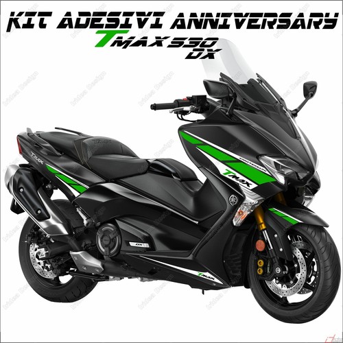 Labelbike 3D-Aufkleber Für Yamaha TMAX 530 – Schutz & Deko Für Den Scooter-Key-Bereich, Harzbeschichtet