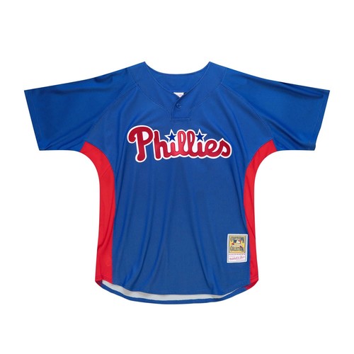 

MITCHELL - NESS MLB BATTING PRACTICE JERSEY PHILLIES 2010 РОЙ ХАЛЛАДЭЙ, Royal