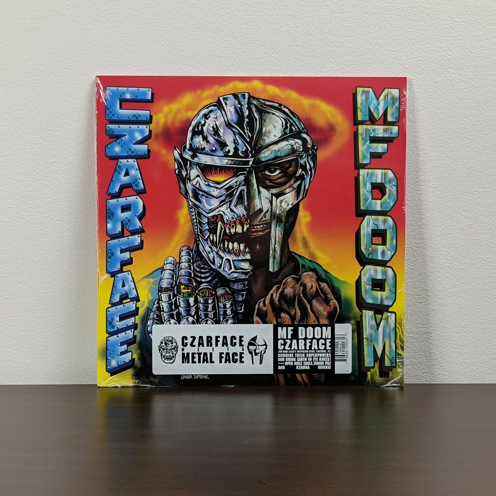 CZARFACE MFDOOM- CZAR NOIR マンガ付き　LP Czarface - Czar Noir LP (red & white vinyl) - Wax Trax Records