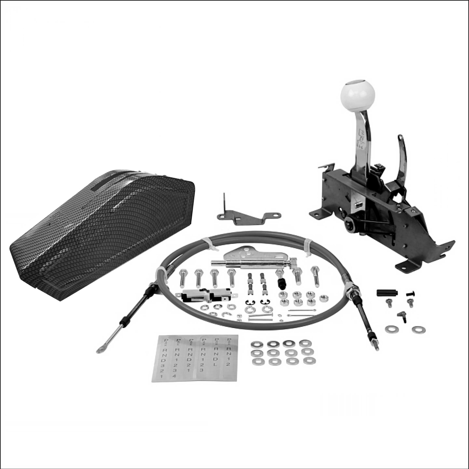 B&M 80843 ProRatchet Automatic Shifter for Chrysler GM Ford 2, 3 & 4-speed