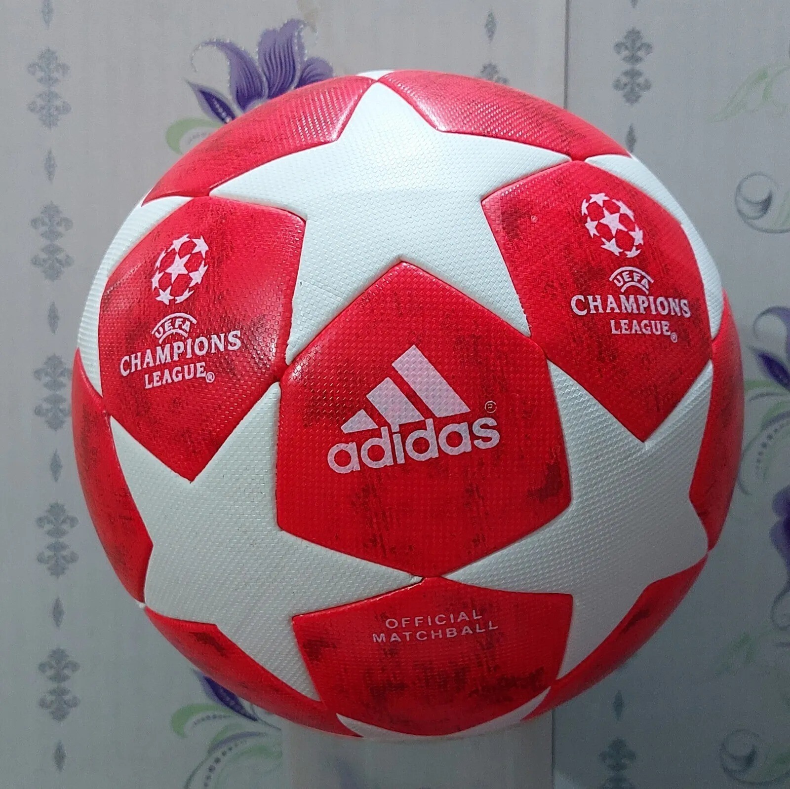champions league ball 2019 red