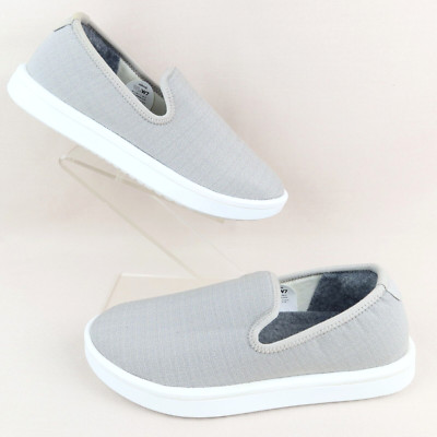 Allbirds Women s Wool Lounger Woven Pewter Grey / Blizzard Sole Sz 7