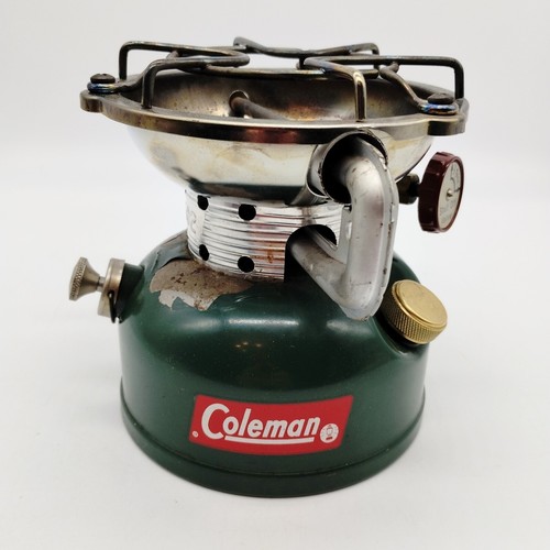 Vtg 4-1964 COLEMAN 502 SPORTSTER SINGLE BURNER CAMPING STOVE