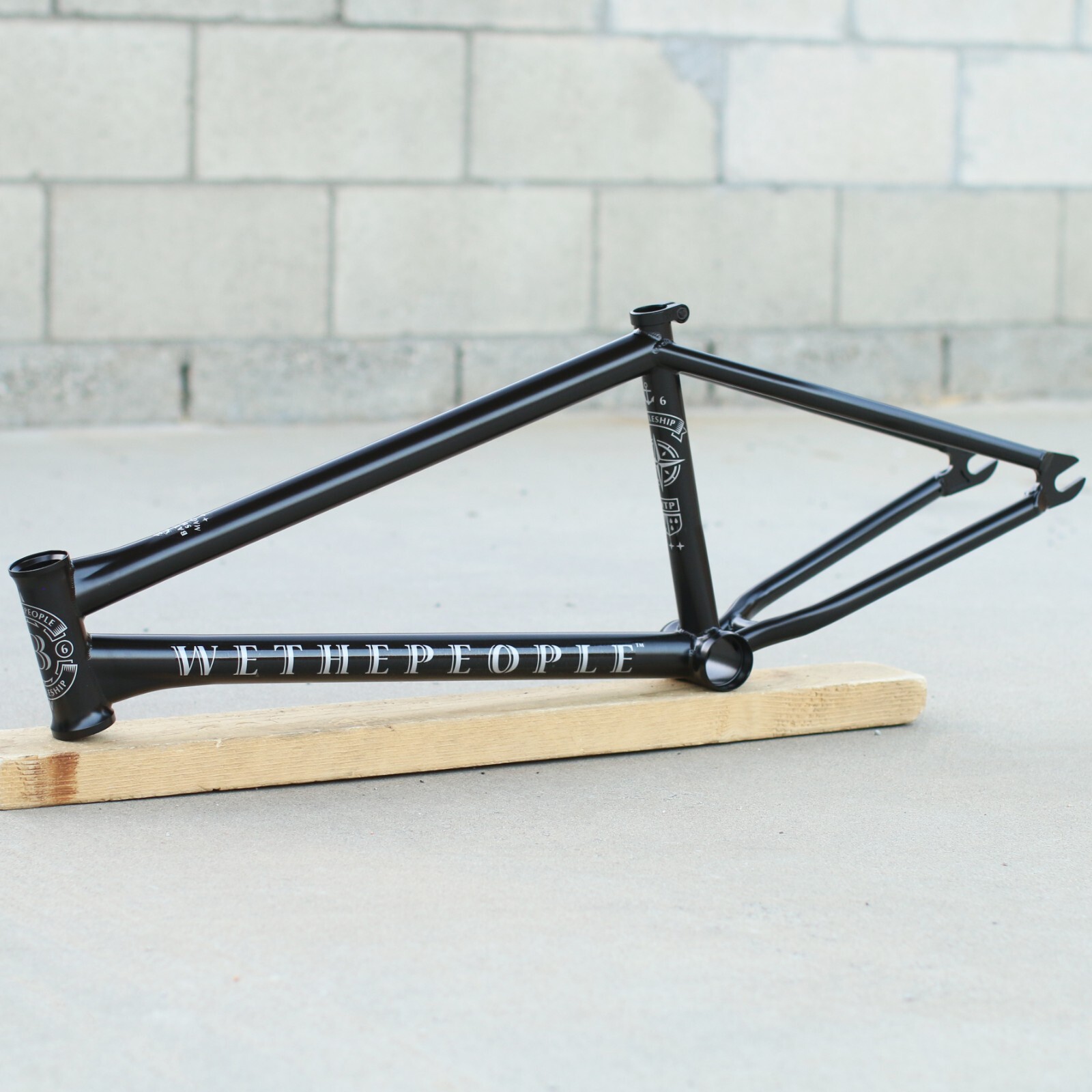 WE THE PEOPLE BMX BATTLESHIP MAGNUM BICYCLE FRAME BLACK | eBay