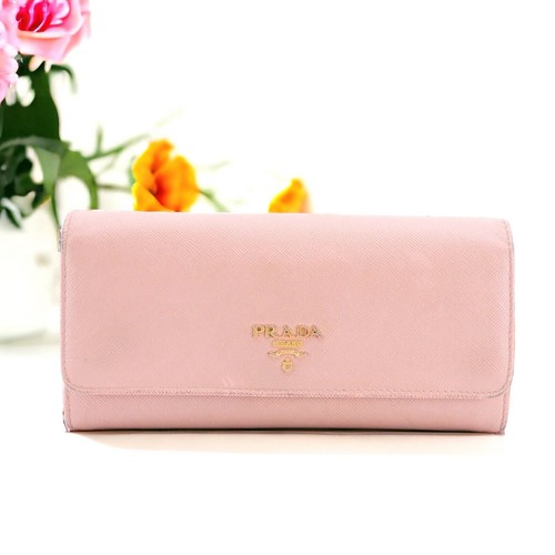 PRADA Baby PINK Portafoglio Pattina Vitello Move Continental