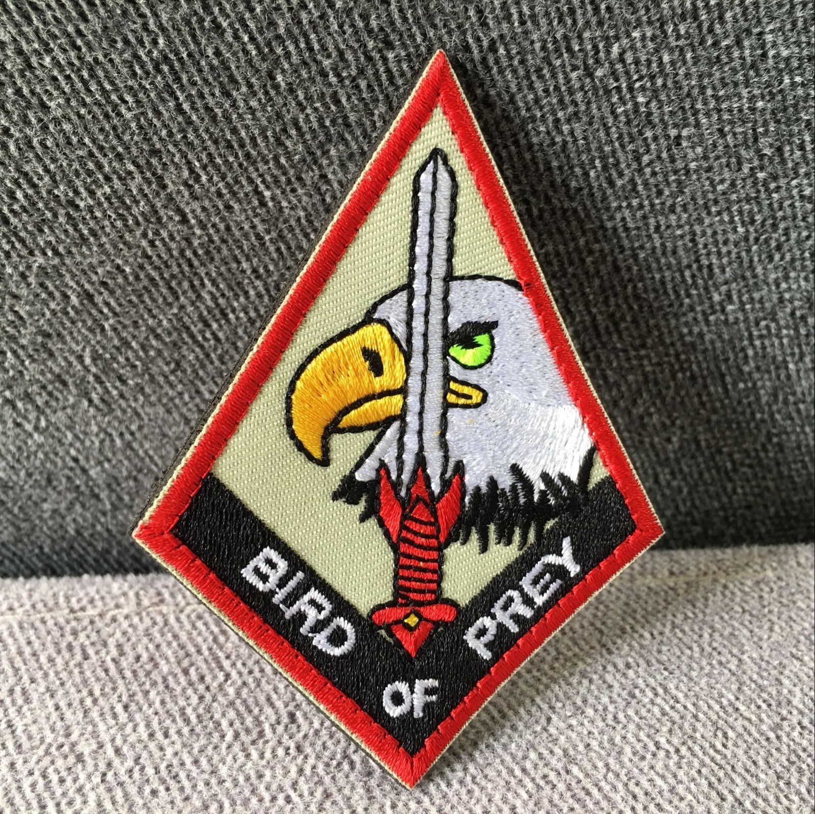 USAF Air Force Area 51 Bird Prey Military Hook Loop Patch