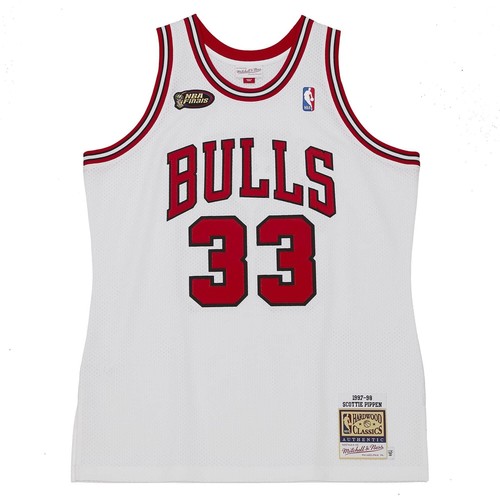 

МИТЧЕЛЛ И НЕСС ДОМАШНИЙ ФИНАЛ НБА ДЖЕРСИ CHICAGO BULLS 1997 СКОТТИ ПИППЕН, Белый