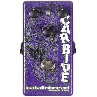 Catalinbread Carbide Distortion Effects Pedal, Purple Gaze Limited Edition