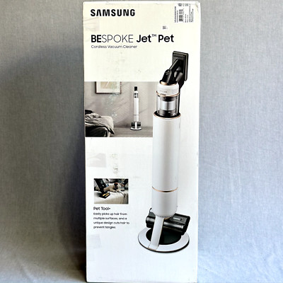SAMSUNG BESPOKE VS20A9582VW Jet Pet Cordless Stick Vacuum Cleaner NEW OPEN BOX