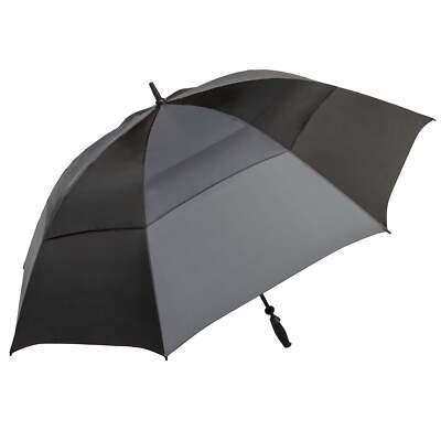 Black girls umbrella Large umbrella 62 ''ventilated golf umbrella