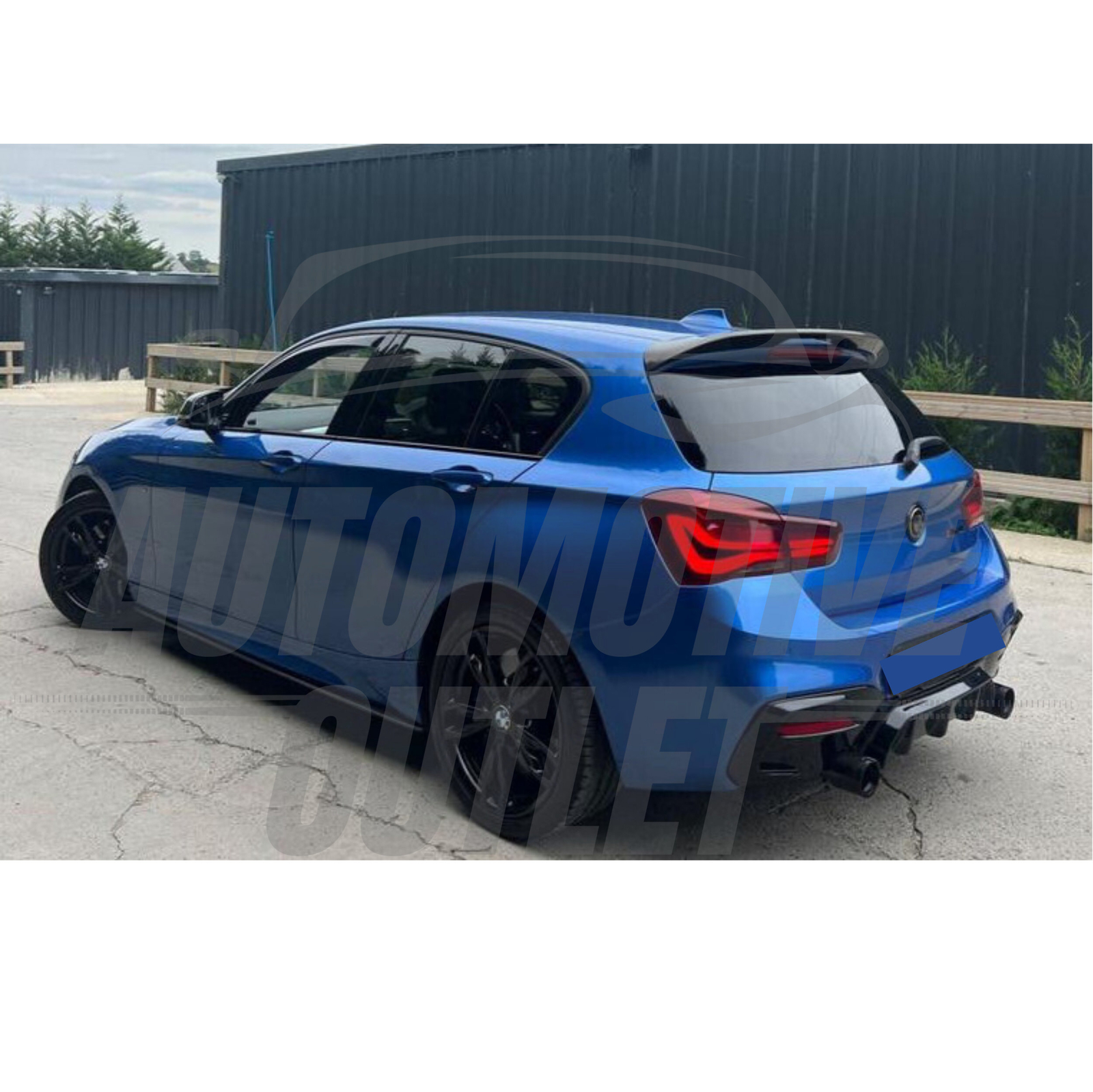 SIDE SKIRTS M PERFORMANCE SPORT STYLE LCI GLOSS BLACK FOR BMW 1 SERIES F20 F21 9