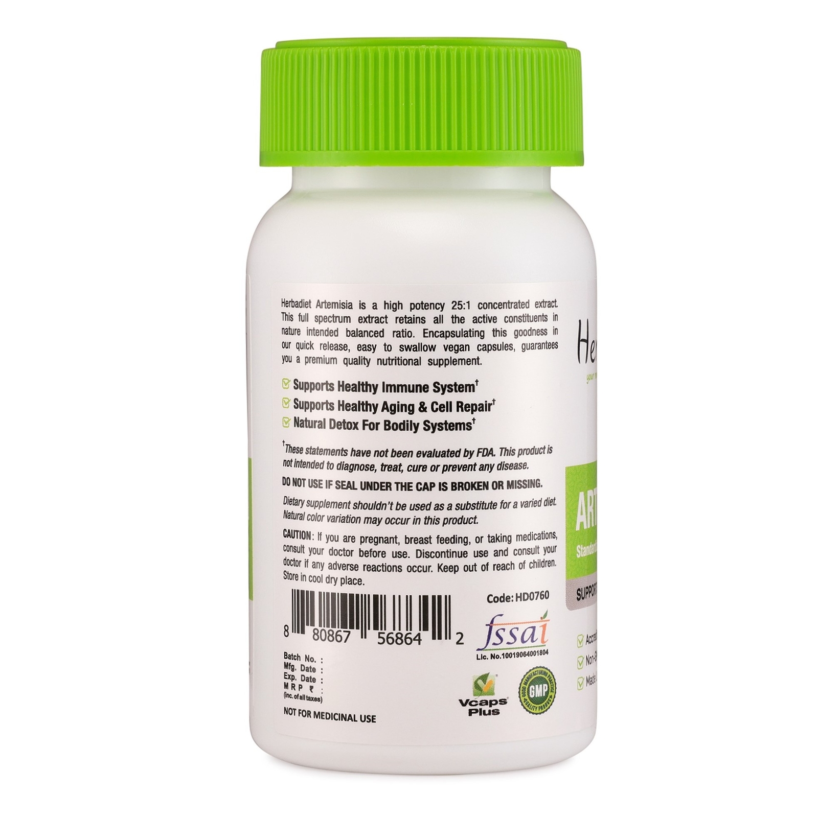 Artemisia Annua Extract Capsules POTENT Builds Immunity For Intestinal Worms - Picture 3 of 4