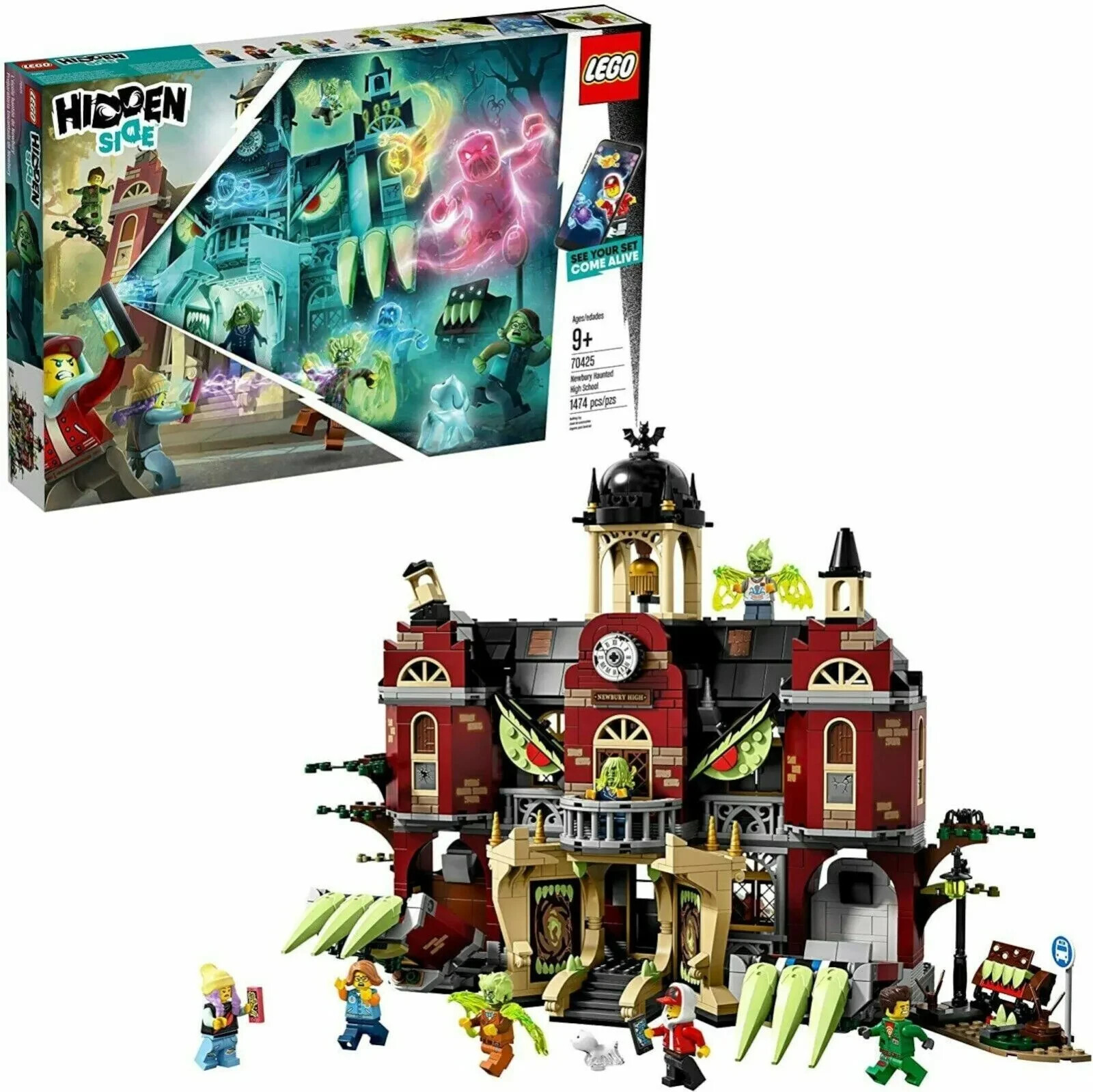 Lego Hidden Side 70425 Newbury Haunted High School Brand New