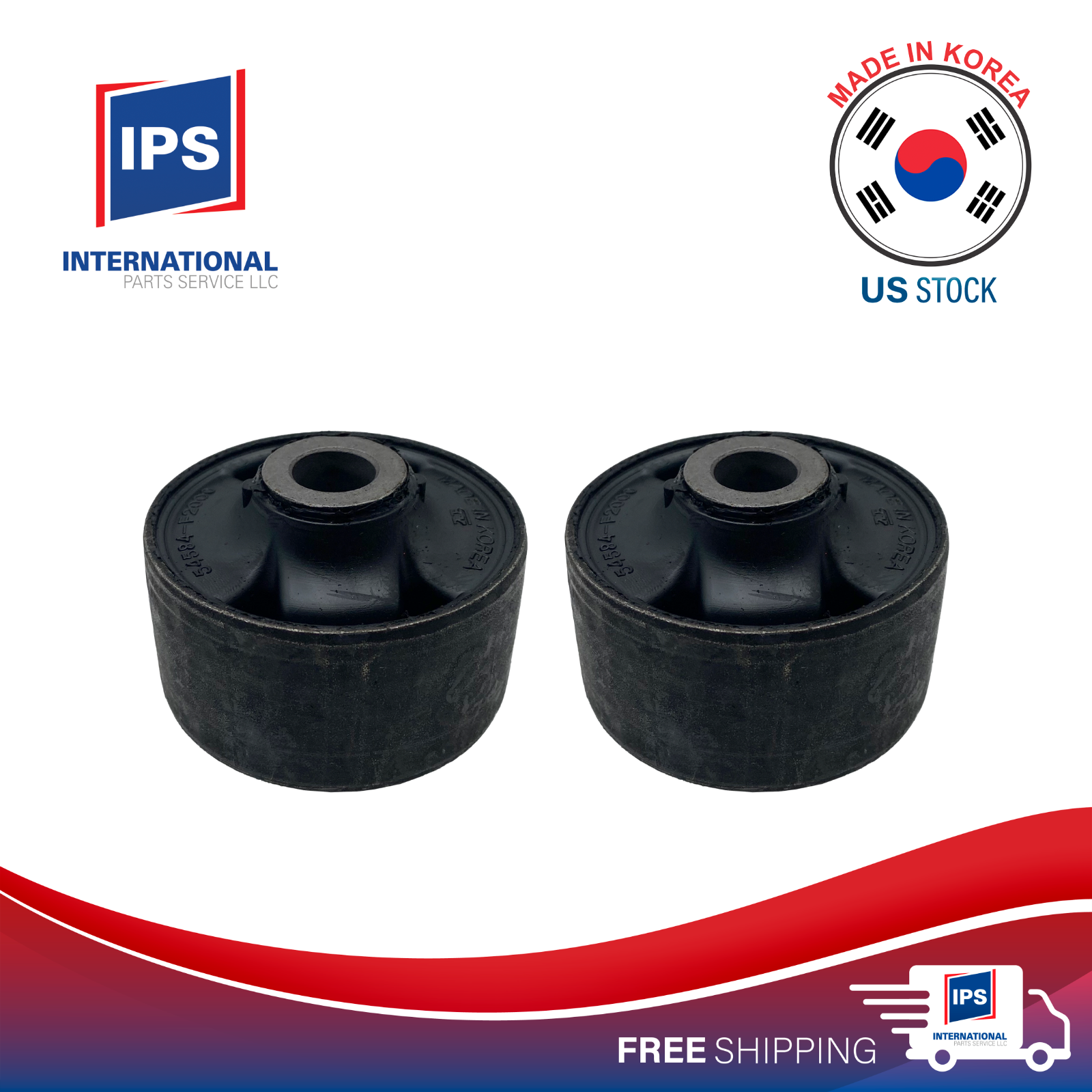 rboss.17 KOREA 2 Pcs Bushing BIG Front Control arm Bush For 17-23 KIA NIRO