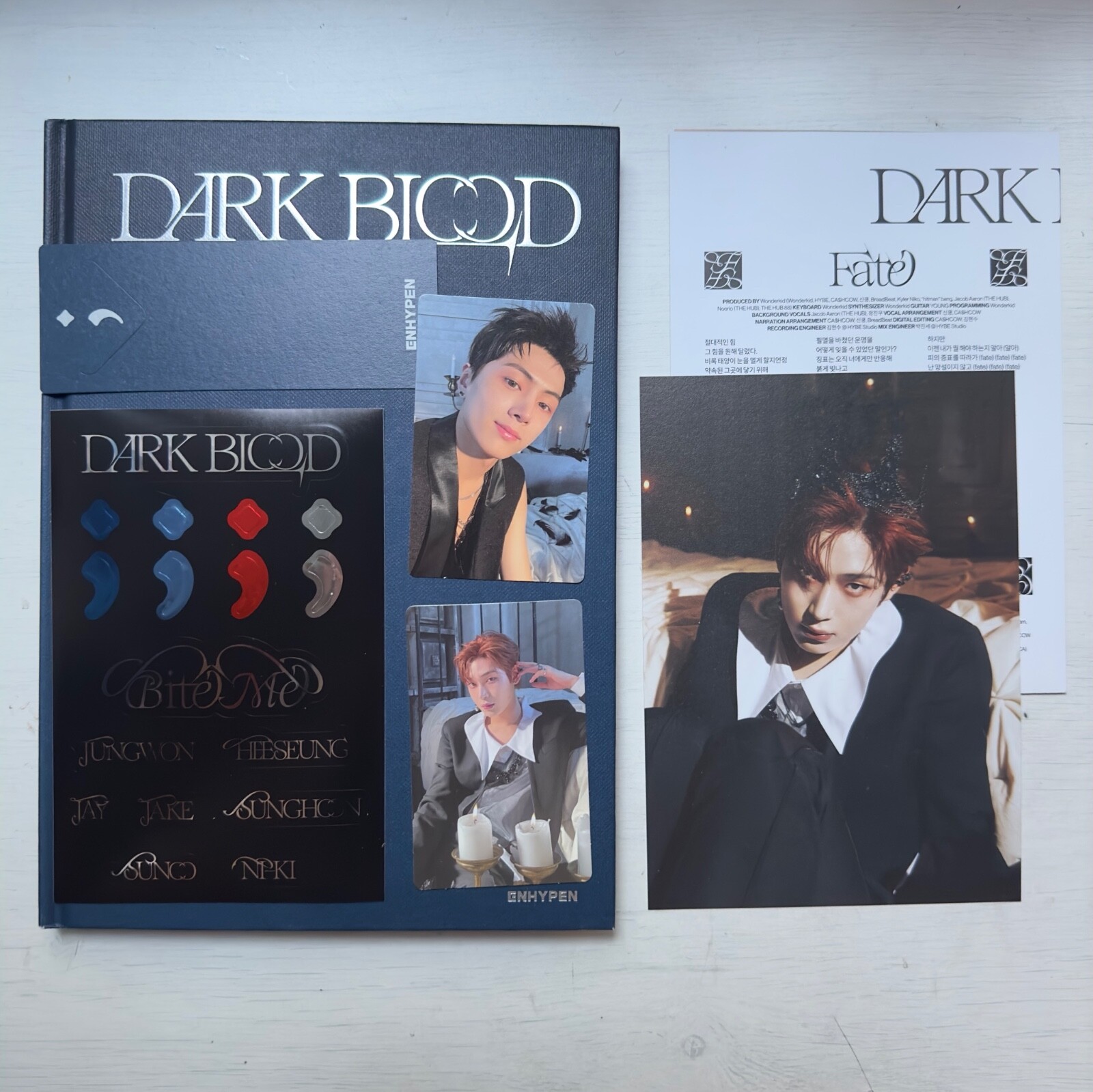 ソヌ 直筆サイン アメリカ DARK BLOOD ポストカード Fyz_MCXaUAAmDzb.jpg